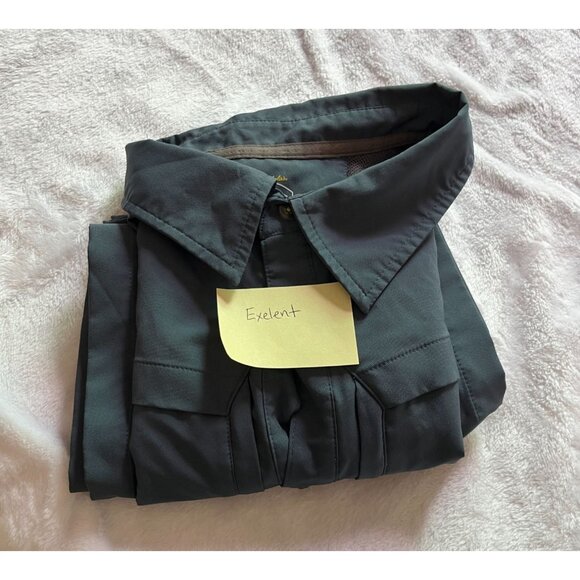 Cabela's XPG Mens Short Sleeve Outdoor Performance Shirt Large Gray Lightweight - Picture 11 of 11